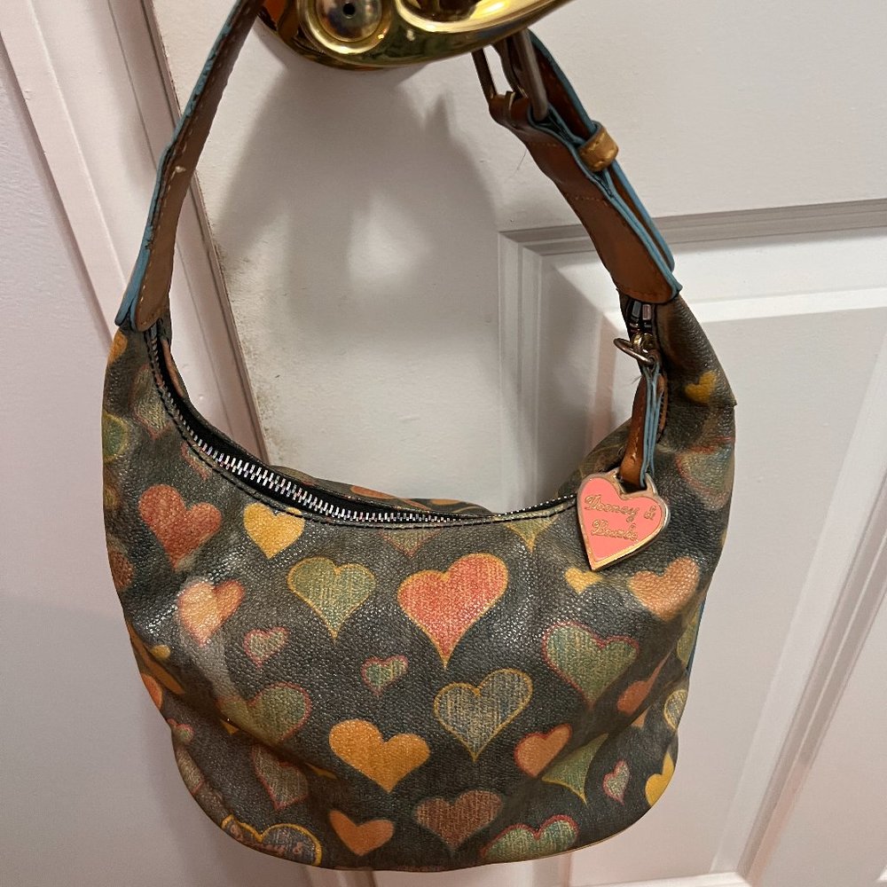 Dooney & Bourke multiheart small shoulder bag